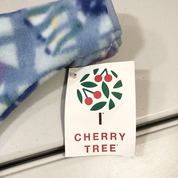 Vintage USA REI Fleece Cherry Tree Snug Suit Blue/Purple Baby Infant 18 Months - Picture 4 of 14